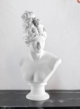 欧式女神雕像摆件北欧轻奢家居装饰品美术画画素描道具艺术摆设品