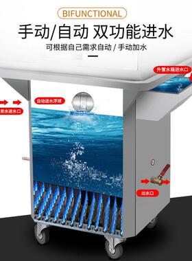 （带轮子款）石磨肠粉机摆摊早餐拉肠粉机商用全自动肠粉机器