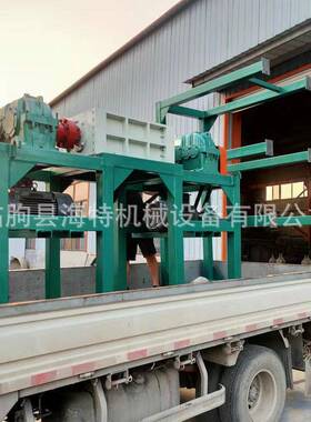 大型双轴撕碎机塑料橡胶轮胎效破碎机设备厂家工业金属粉碎机