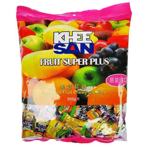 Fruit Plus马来西亚风味水果软糖果糖果果汁软糖网红零食500g包邮 - 图3