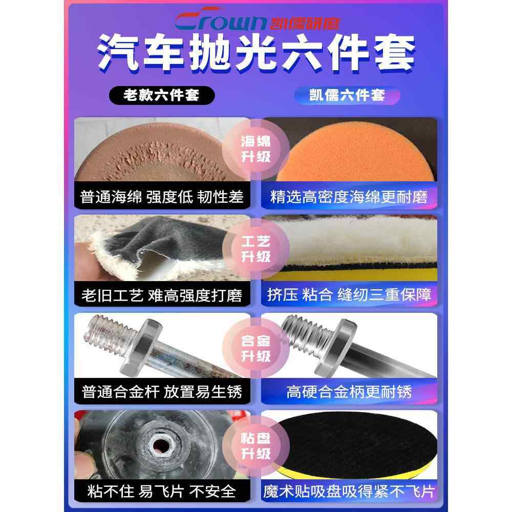 汽车美容打蜡神器海绵轮羊毛球抛光机电钻海绵打磨抛光盘漆面工具,淘宝优惠券,粉丝福利购,淘宝优惠卷