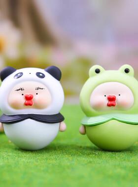 厂家直销波波不倒翁萌宠摆件客厅卧室家居装饰工艺品礼物创意萌宠