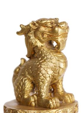 杨铜记中华柱 龙柱 流云龙柱家居客厅装饰工艺品 铜华表