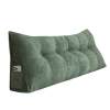 New style simple solid color bedside cushion large backrest soft bag anti-collision tatami bay window cushion removable and washable