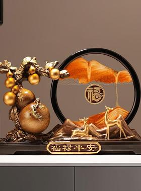 正品柿柿意葫礼芦摆件高档客厅办公室装饰如搬乔家教师节礼物迁新