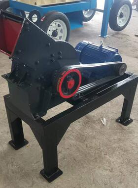 建筑行业移动锤式破碎机石英岩锤破制砂机建筑垃圾破碎设备