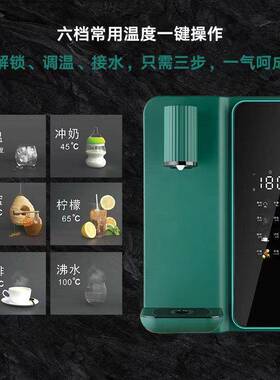 壁挂管线机即热杀菌饮水机速热调温直饮机家用净水器开水机开水器