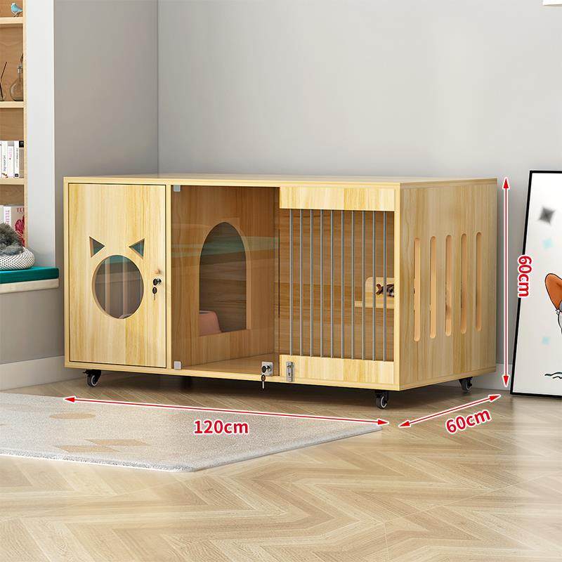 高档猫别墅猫大间猫屋笼子窝家用猫繁育笼室内猫笼猫厕空一体猫,淘宝优惠券,粉丝福利购,淘宝优惠卷