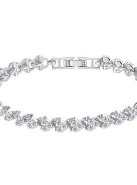 Diamond Bracelets simple bangle zircon bracelet 钻石锆石手炼