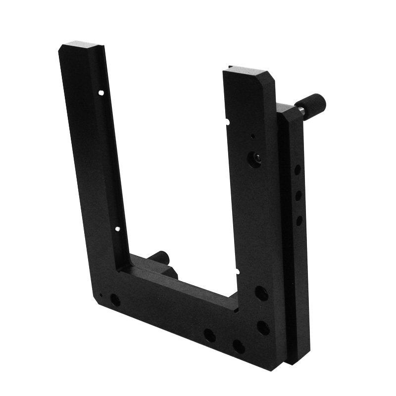 Optical two-dimensional adjustment frame square lens clamping two-dimensional adjustment frame lens holder clamping base light path fine adjustment