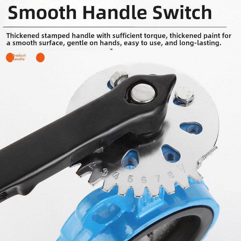 D71X-16手动手柄蝶阀对夹球墨铸铁304四氟不锈钢板DN50 80 100150,淘宝优惠券,粉丝福利购,淘宝优惠卷