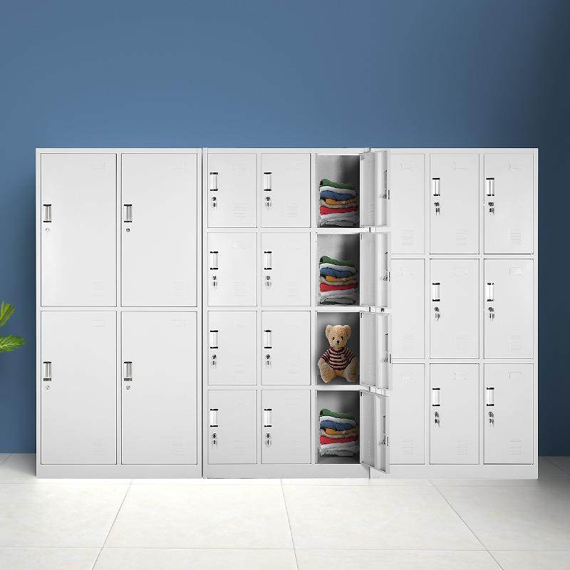 更衣柜带锁铁皮柜钢制健身房多门柜子浴室柜换衣柜员工存包柜耐用,淘宝优惠券,粉丝福利购,淘宝优惠卷