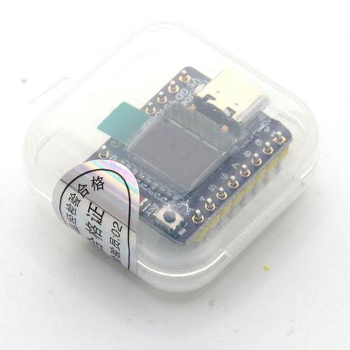 ESP32-C3 OLED开发板陶瓷天线 ESP32开发板 wifi蓝牙 0.42寸屏幕 - 图1