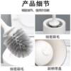 Toilet brush household no dead ends toilet brush cleaning set artifact wall-mounted toilet one-piece long handle