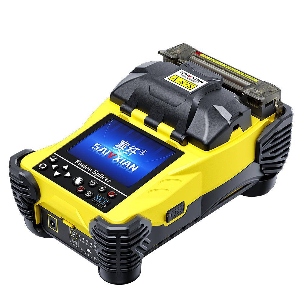A-87S fiber fusion splicer fully automatic fiber fusion machine fiber optic cable fiber fusion machine FTTH home monitoring and security