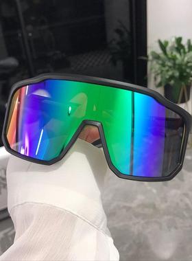 太阳镜复古黑色骑行防风太阳眼镜