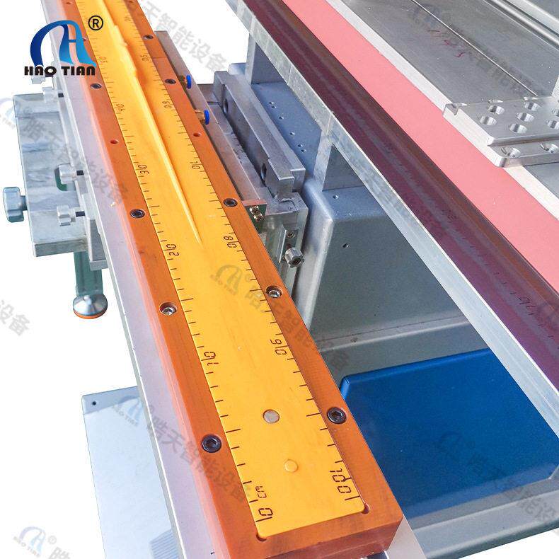 Pad printing machine basin stationery ruler gift trademark printing machine horizontal semi-self-printing Haotian ink dynamic sweep oil cup transfer machine small