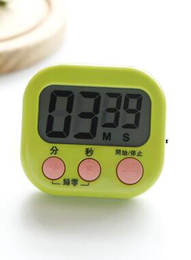 跨境电子计时器厨房提醒器电子定时器多功能数字倒计时计时器闹钟