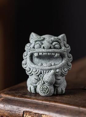 办公室防小人拆避化妆饰物护身符桌饰麒麟到本器物贴纸