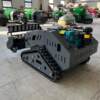 Unmanned greenhouse remote control micro-tiller tea garden nursery orchard crawler weeder pastoral management machine