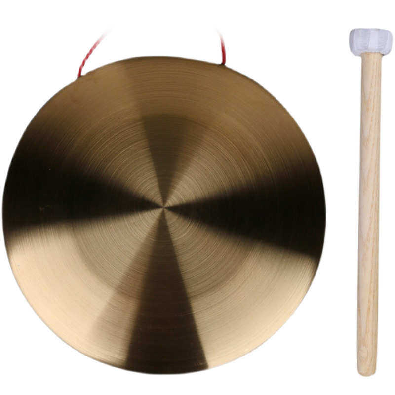 铜锣纯铜三句半表演道具大小锣鼓镲全套乐器响器敲锣打鼓锣锤婚庆,淘宝优惠券,粉丝福利购,淘宝优惠卷