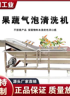 家产海蜇气泡清洗机 海带生丝清洗设备 全自动裙清万疆带菜厂洗脱