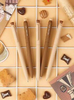 4pcs/set Cute Erasable Gel Pen Kawaii Cartoon Cat Pad