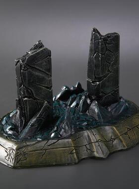 魔兽世界游戏实物周边1：4伊利丹蛋刀埃辛诺斯战刃模型树脂工艺品