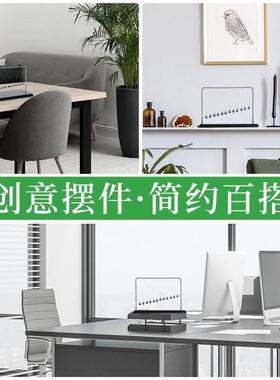 牛顿摆球物理力学曲线永动解压科技感蛇形蛇摆轻奢书柜办公室摆件