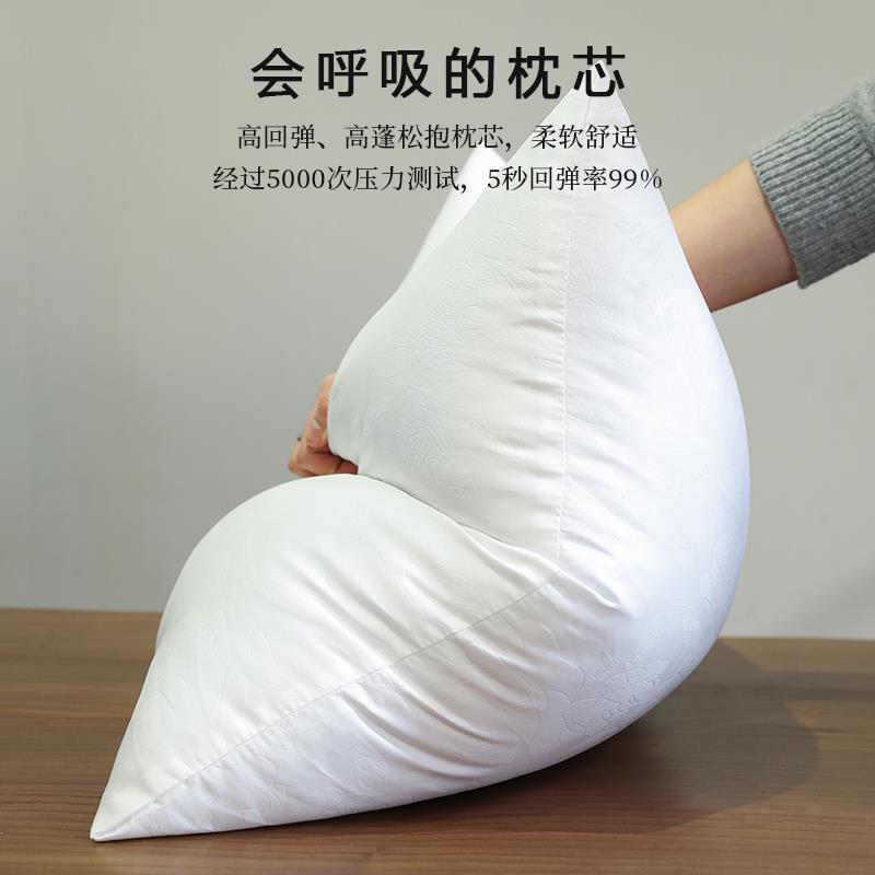 沙发靠枕45 50 抱枕芯内胆方枕芯长方形靠垫背心枕芯子高档定制 - 图0