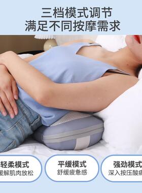 高档界M2妙腰部按摩仪摩颈椎按器腰部多肩颈按摩仪功能热敷按摩枕