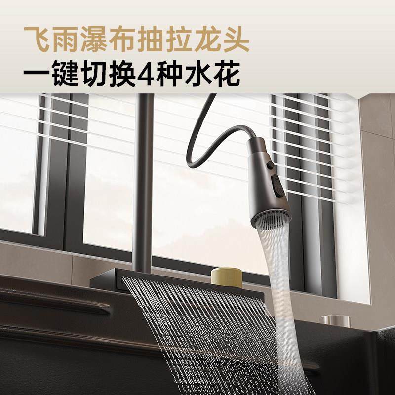 正品厨房304不锈钢手工火山锤纹水槽大单槽台下家用洗碗池洗菜盆,淘宝优惠券,粉丝福利购,淘宝优惠卷