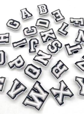 Shoe Charms Decorations for Crocs 1pcs Alphabet Letter Pins
