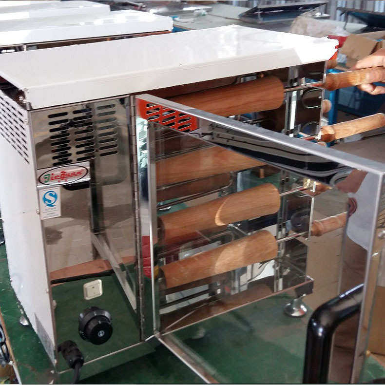 杰冠EB-550台式电热旋转烤面包机电热烤烟囱卷机8棍烤面包炉,淘宝优惠券,粉丝福利购,淘宝优惠卷