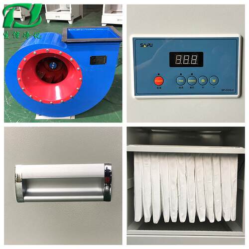 厂家直销pl-1600自动清灰单机除尘器全脉冲布袋除尘器布袋除尘器 - 图1