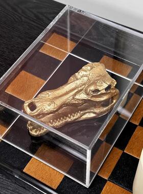 现代简男约孩书摆房系列件恐龙模型组合板房儿童SEO摆样设装饰品