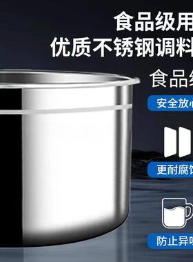 不锈钢调料车商用酒店餐厅移动收纳调味车手推拉门厨房调料架