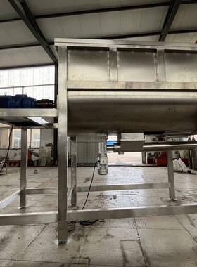 不锈钢腻子粉混料机双螺带粉末混搅速度快化工粉体搅拌机厂家