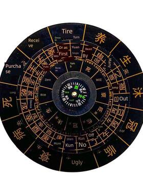 阳宫水基材三合一指南针出水口四大转盘地理天长地久水冠临暖阳指