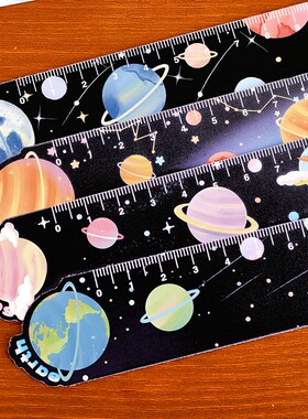 学生六一儿童节日奖励小文具礼品创意星球书签尺子四五六年级奖品