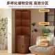 Corner cabinet corner storage rack triangle cabinet retro style household living room storage cabinet corner wall corner cabinet bookcase