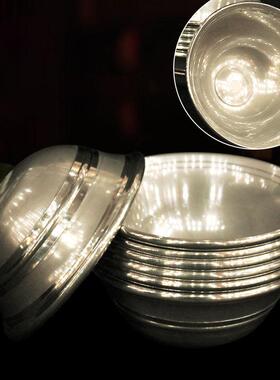 佛像前多尺寸青铜供养水杯，尼泊尔纯铜杯，供水碗，圣水杯，一套