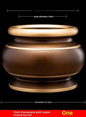 家用纯铜佛具套装大全铜香炉果盘摆件仙家花瓶佛前供奉烛台供佛灯