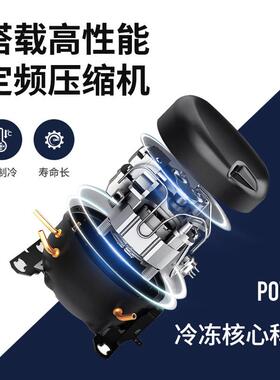 双压缩机冷冻大冰柜冰柜商用卧式冷柜展示柜冷藏冷冻大容量冰柜