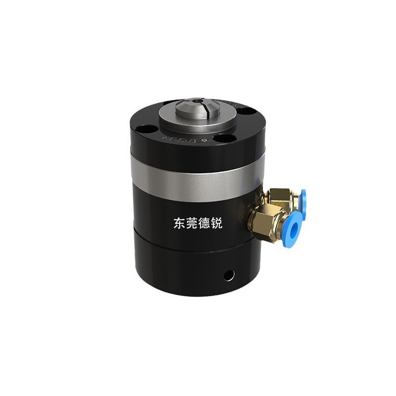 DGDR迷你夹气动夹头DAS-M8前推式不旋转卡盘工T装具车床送料 - 图3