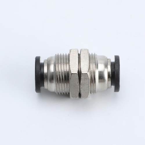 精品黑色气动快速接头PM-4快插PM-6隔板PM-8直通PM-10气管PM-12 - 图0