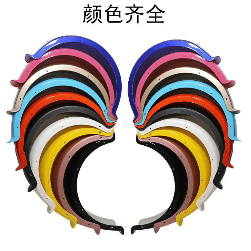 小龟电摩三轮电动车后挡泥板老人代步三轮车后轮泥板三轮车后泥板 - 图1