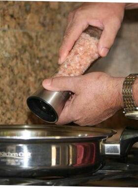 Salt and Pepper Grinder Set Ceramic Mills Stainless Steel Sh