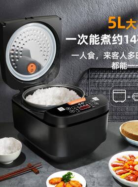 工厂电饭锅5升大容量电饭煲家用智能电饭锅多功能煮饭煲汤