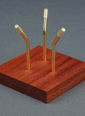 水晶簇水晶原石支架矿标原石支架水晶收纳摆件支架亚克力实木底座